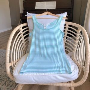 Buttery soft striped tank